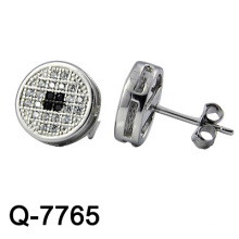 Nueva joyería de plata de los pendientes de la manera del diseño 925 (Q-7765. JPG)